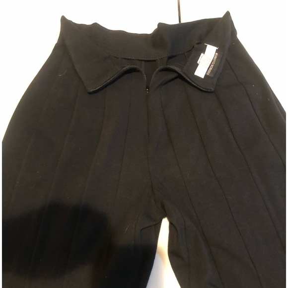 Roberto Robledo I.Maglin  size medium black Fitted & Flare stretch high rise - Picture 3 of 14